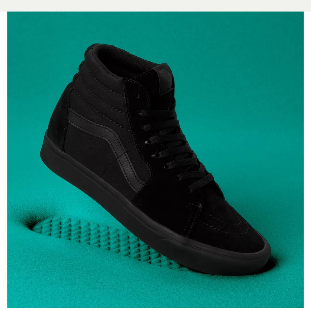 COPY - New men’s Vans skate shoes skate Sk8- Hi - Comfycush black/Black
